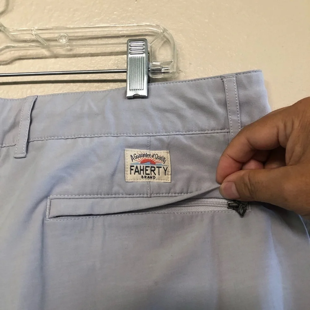 Faherty Brand Men’s All Day 4-Way Stretch Chino Shorts Size 36